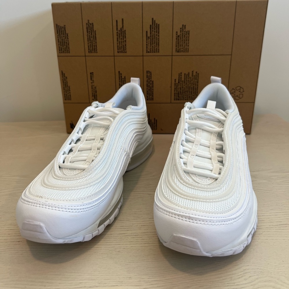 Nike Air Max 97 Women's Athletic Sneaker - US Size 7 White